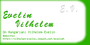 evelin vilhelem business card